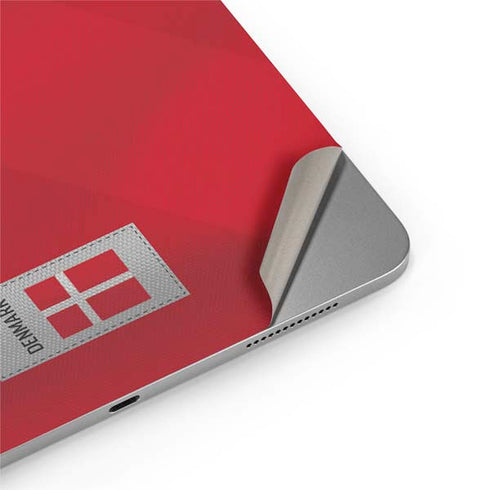 Denmark Soccer Flag Apple iPad Air Skin